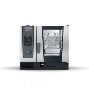 Rational iCombi Classic ICC061ESP 6-1/1 Electric Free-Standing Combi Oven replace numerous conventional cooking appliances