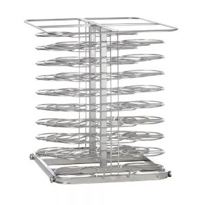 Mobile plate rack